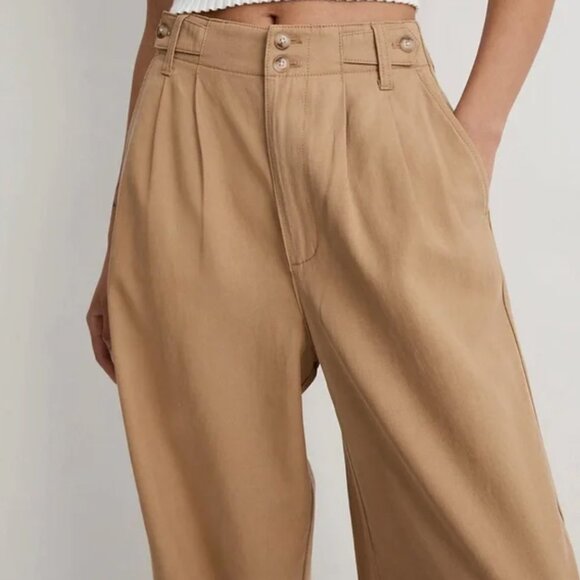 NWT Madewell Wide-Leg Harlow Pants - 0 - Picture 2 of 5